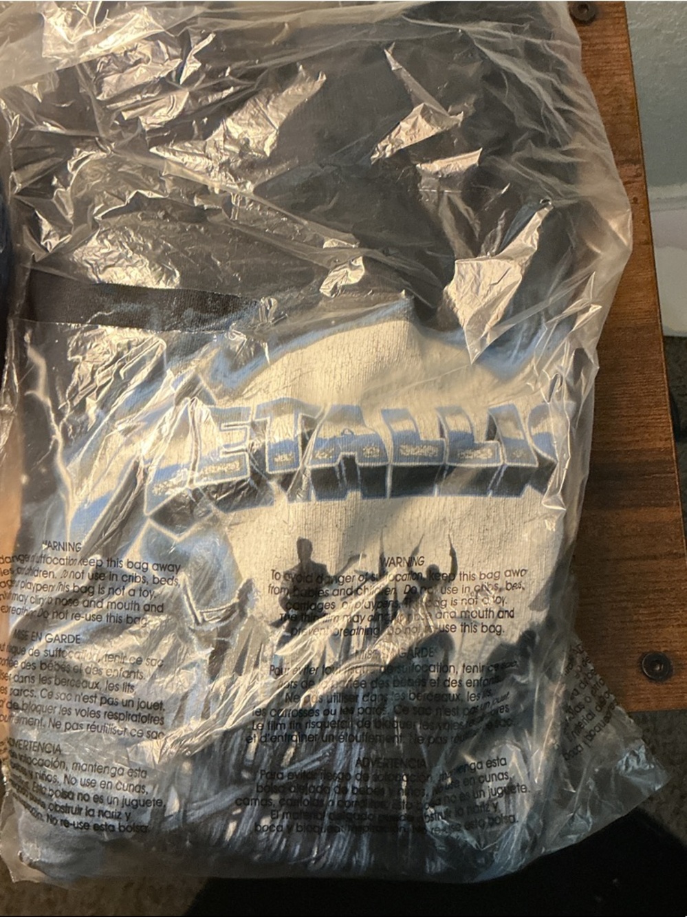 Metallica Graphic Band Tee - Black and White